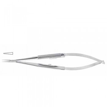 Reill Micro Needle Holder Straight Stainless Steel, 15 cm - 6"